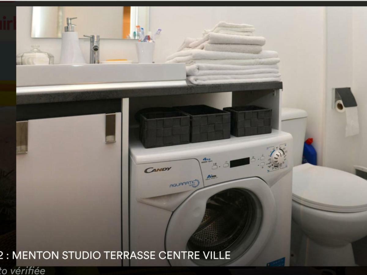 Appartement Cocon Centre Ville Menton Exterior foto